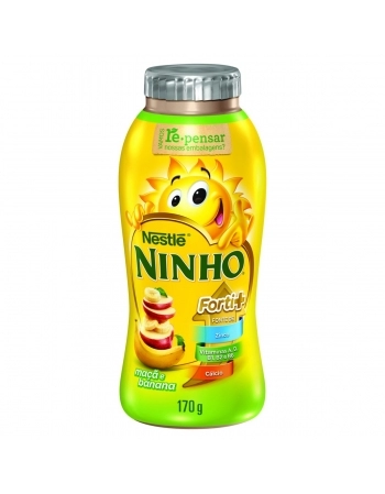 Ninho Iogurte Líquido Maçã E Banana 170g