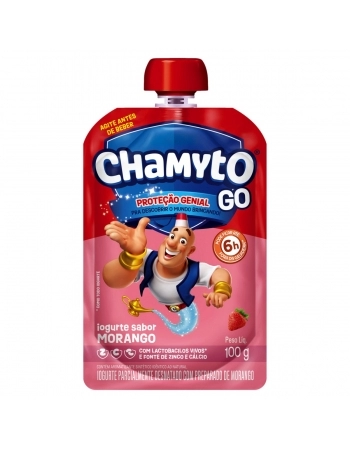 Chamyto Go Iogurte Líquido Morango 100g