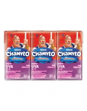 Leite Fermentado Uva Tetra Chamyto 480g