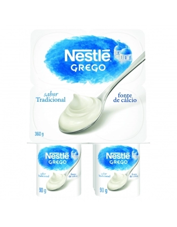Iogurte Grego Tradicional Nestlé 360g