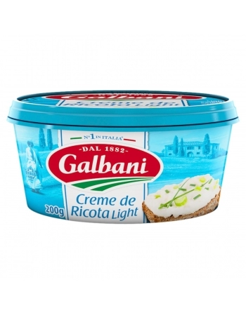 Creme De Ricota Light Galbani 200g
