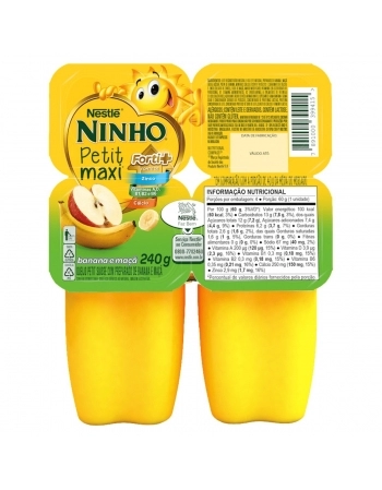 Ninho Petit Maca E Banana 240g