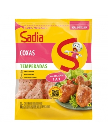 Coxa De Frango Temperada Sadia 1Kg