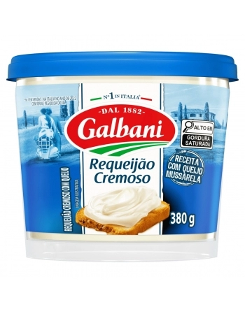 Requeijão Cremoso Tradicional Galbani 380g