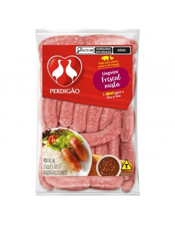 Linguiça Churrasco Mista Frescal Perdigão 5Kg