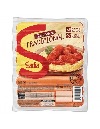 Salsicha Tradicional Sadia 500g