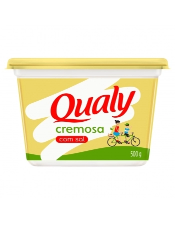 Margarina Cremosa Com Sal Qualy 500g
