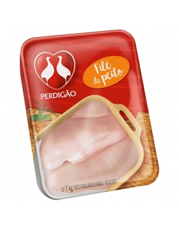 Filé De Peito De Frango Sem Pele Sem Osso Perdigão 1Kg