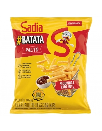 Batata Palito Congelado Sadia 1,05Kg