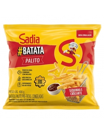 Batata Palito Congelada Sadia 400g