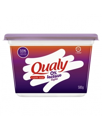Margarina Light Zero Lactose Com Sal Qualy 500g