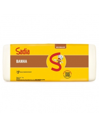 Banha Refinada Sadia 1Kg