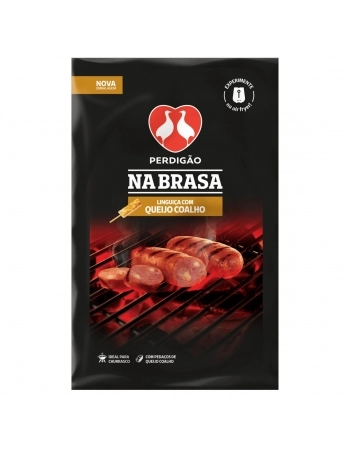 Linguiça Toscana Com Queijo Coalho Perdigão Na Brasa 600g