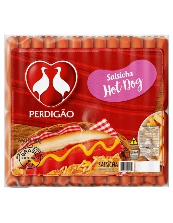 Salsicha Hot Dog Perdigão 2,8Kg
