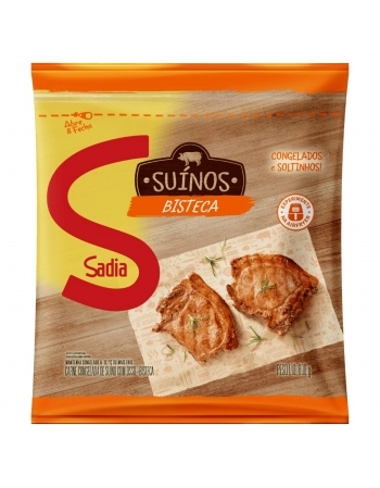 Bisteca Suína Congelado Sadia 800g