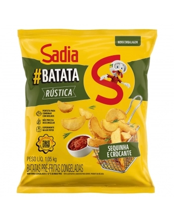 Batata Rústica Congelado Sadia 1,05Kg