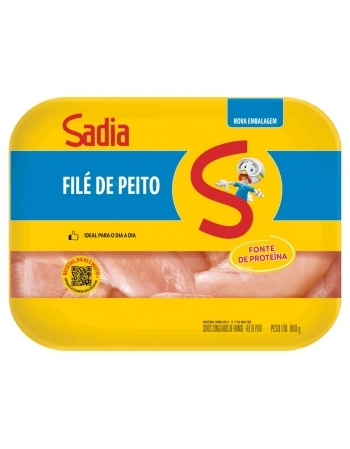 Filé De Peito De Frango Em Bifes Sadia 800g