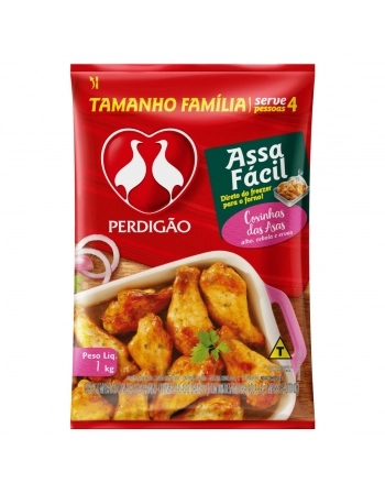 Coxinha Da Asa De Frango Assa Fácil Perdigão 1Kg