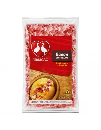 Bacon Cubos Congelado Perdigão 1Kg