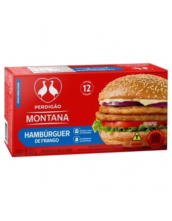 Hamburguer De Frango Perdigão 672g