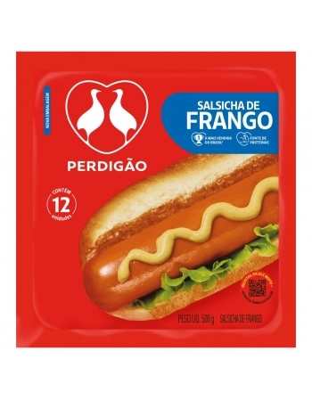 Salsicha De Frango Perdigão 500g
