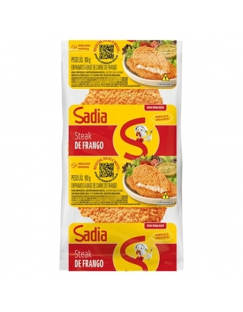 Steak De Frango Empanado Sadia 4,5Kg