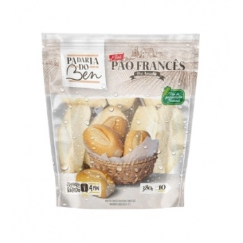 Pão Francês Mini Pré Assado Padaria Do Ben 380g