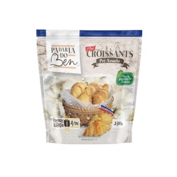Croissant Mini Pré Assado Padaria Do Ben 230g