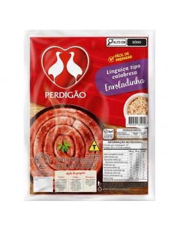 Linguiça Calabresa Enroladinha Perdigão 500g