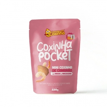 Coxinha De Camarão Pocket Loucos Por Coxinha 220g