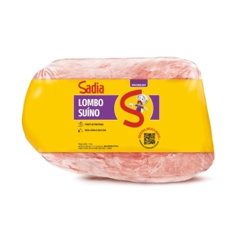 Lombo Suíno Congelado Sadia 10Kg