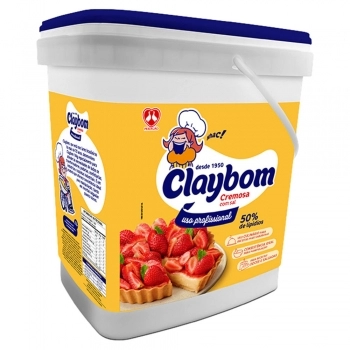 Margarina Cremosa Com Sal Claybom Balde 14Kg