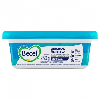 Margarina Becel Original Sem Sal 250g