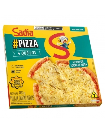 Pizza 4 Queijos Sadia 460g