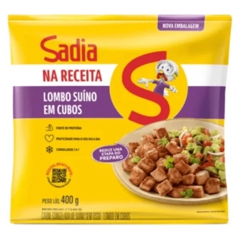 Lombo Suíno Cubos Sadia 400g