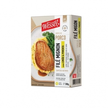 Filé Mignon Suíno Temperado Wessel 300g