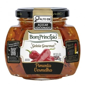 Geleia De Pimenta Vermelha Bom Princípio 250g