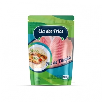 Filé De Tilápia Laminado Cia dos Frios 500g